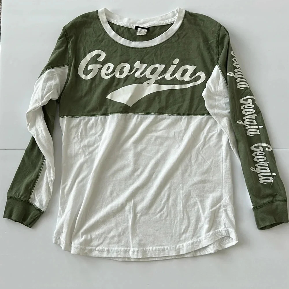 Rue21 Olive Georgia Shirt Sz S